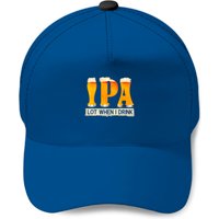 Casquette Ipa Lot When I Drink Amusante pour Amateurs de Bière — Casquette de baseball