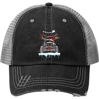 Chapeau Trucker Merry Christmas Jeep — Casquette de baseball