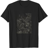 T-shirt pour hommes avec l'art japonais vintage de Katsushika Hokusai — T-shirts pour hommes
