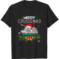 T-shirt Merry Cruisemas 2021 Noël Santa Renne Croisière — T-shirts pour hommes