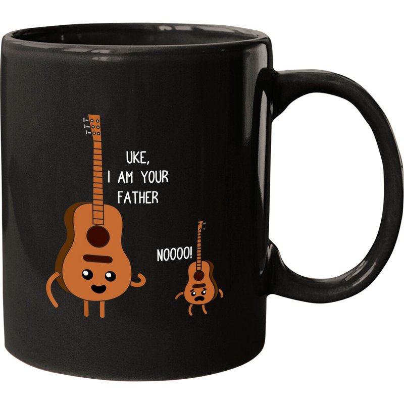 Uke I Am Your Father Funny Ukulele Banjo Guitar Player Mug — Mugs & Tumblers