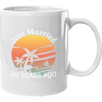 50th Wedding Anniversary Just Married Coffee Mug — Mugs & Tumblers