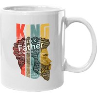 Mug Black Father Strong Black King Coffee — Tasses et gobelets