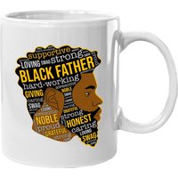 Mug Noir Père Roi Afro Homme Africain Café