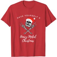 T-shirt de Noël Heavy Metal pour hommes