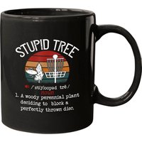Mug en céramique vintage Stupid Tree Disc Golf