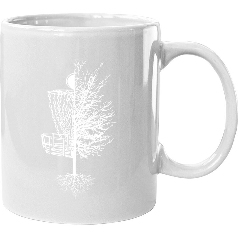 Mug de Café Disc Golf Panier Arbre Frisbee Golf — Tasses et gobelets