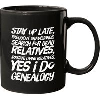 Mug amusant Oui, je fais de la généalogie Genealogist Ancestry — Tasses et gobelets