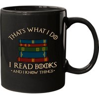 C'est Ce Que Je Fais, Je Lis Des Livres Et Je Sais Des Choses Tasse