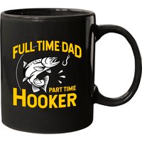 Mug de pêcheur : Papa à temps plein, accro à temps partiel