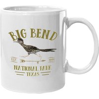 Mug-souvenir Roadrunner NP du parc national Big Bend au Texas