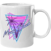 Mug à café Miami Beach Vintage 80s
