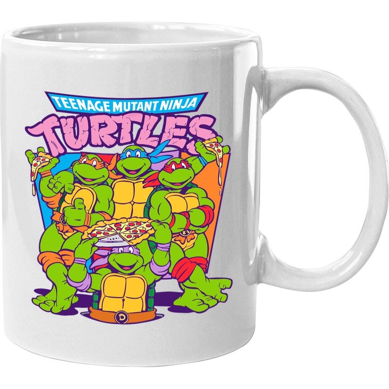 Tasse à café Pizza & Sourires des Tortues Ninja — Tasses et gobelets