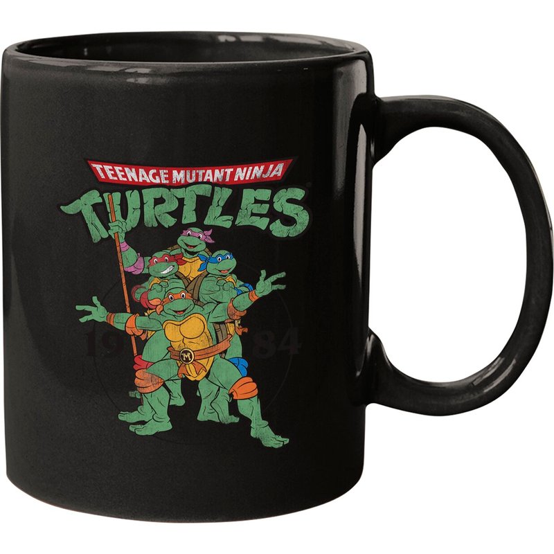 Teenage Mutant Ninja Turtles Classic Circle 1984 Coffee Mug — Mugs & Tumblers