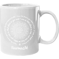 Namaste Coffee Mug - Customizable Ceramic Mug — Mugs & Tumblers
