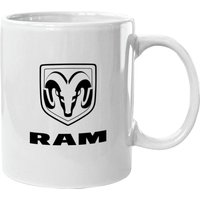 Tasse à café Ram Trucks avec logo noir — Tasses et gobelets