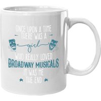 Mug en céramique Broadway There Was A Girl