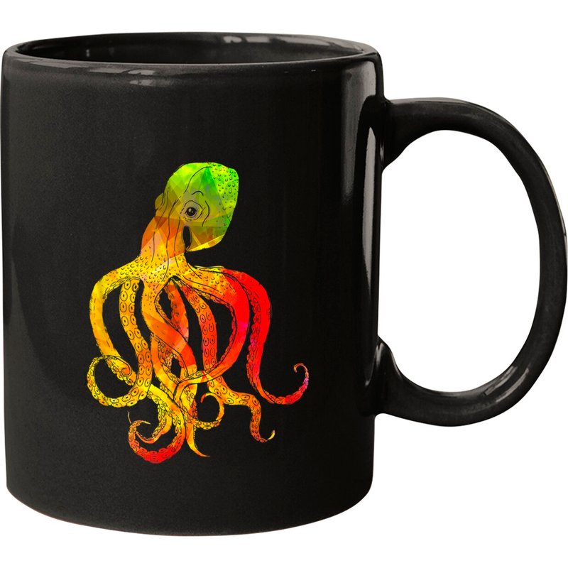 Mug en céramique Kraken Octopus Animaux Marins — Tasses et gobelets