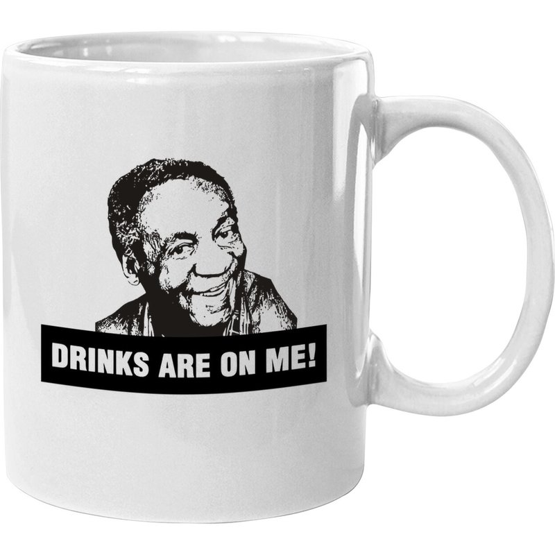 Bill Cosby Short Sleeve Coffee Mug for Men - Black — Mugs & Tumblers