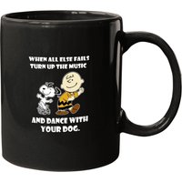 Mug Snoopy - Montez le Son et Dansez avec Votre Chien