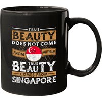 Mug de café singapourien - Tasse en céramique personnalisable — Tasses et gobelets