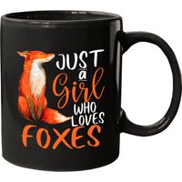 Just A Girl Who Loves Foxes Tasse à Café — Tasses et gobelets