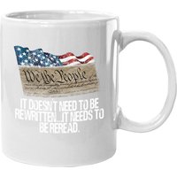 It Doesn't Need To Be Rewritten It Needs To Be Reread Coffee Mug — Mugs & Tumblers