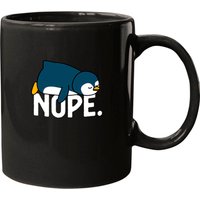 Mug en céramique Non Pas Aujourd'hui Manchot Paresseux — Tasses et gobelets
