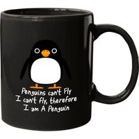 Mug en céramique Animal Pingouin Je ne peux pas voler — Tasses et gobelets