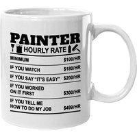 Painter Hourly Rate Coffee Mug — Mugs & Tumblers