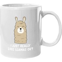 Mug I Just Really Like Llama Okay — Tasses et gobelets