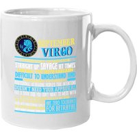 Virgo Facts September Coffee Mug — Mugs & Tumblers