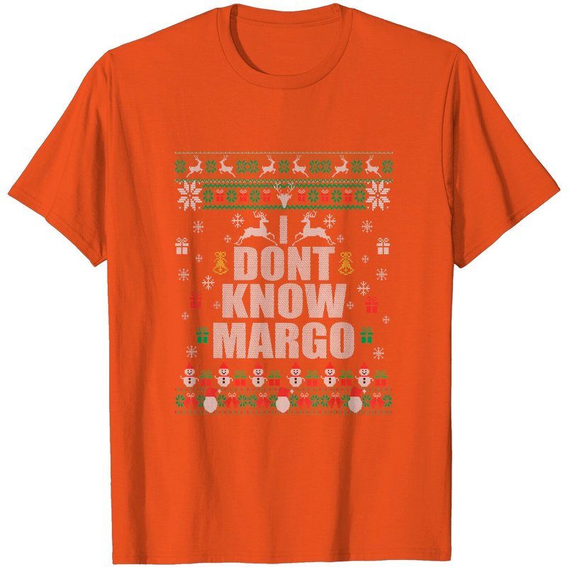 T-shirt I Don't Know Margo Noël pour les vacances pour hommes — T-shirts pour hommes