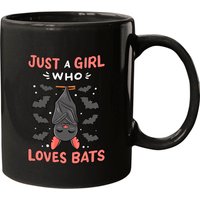 Bat Just A Girl Who Loves Bats Coffee Mug — Mugs & Tumblers