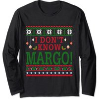 T-Shirt Longue Manche I Don't Know Margo Noël Unisexe