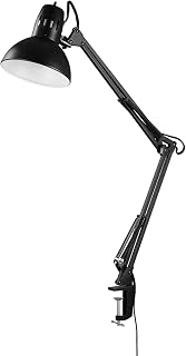 GLOBE Electric 12641 Architect 32" Swing-Arm Clamp-On LED Lamp — Led Desk Lamp