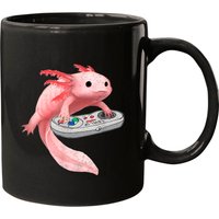 Axolotl Fish Playing Video Game Coffee Mug — Mugs & Tumblers