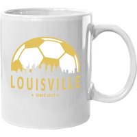 Mug de Café Louisville Soccer — Tasses et gobelets