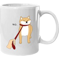 Mug en céramique Shiba Inu Nope Doge Meme