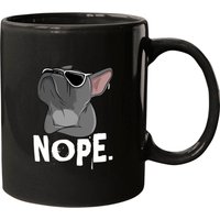 Mug en céramique Nope Lazy pour Bulldog Français