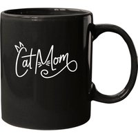 Pretty Cat Mom Design Coffee Mug — Mugs & Tumblers