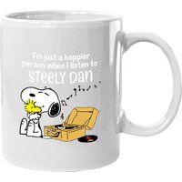 Steely Dan Happier When Listening to Steely Dan Coffee Mug — Mugs & Tumblers