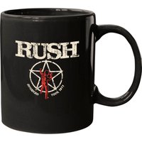 Rush American Tour 1977 Coffee Mug