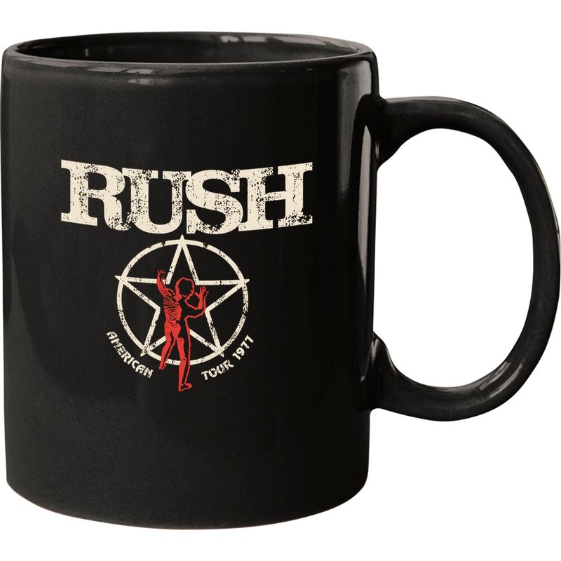 Rush American Tour 1977 Coffee Mug — Mugs & Tumblers