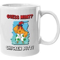 Funny Guess What? Chicken Butt! Coffee Mug — Mugs & Tumblers
