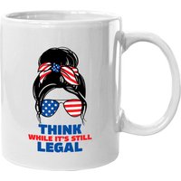 Mug Pensez Tant Que C'est Encore Légal — Tasses et gobelets