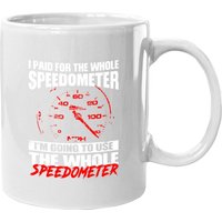 J'ai payé pour tout le compteur de vitesse Tasse à café — Tasses et gobelets
