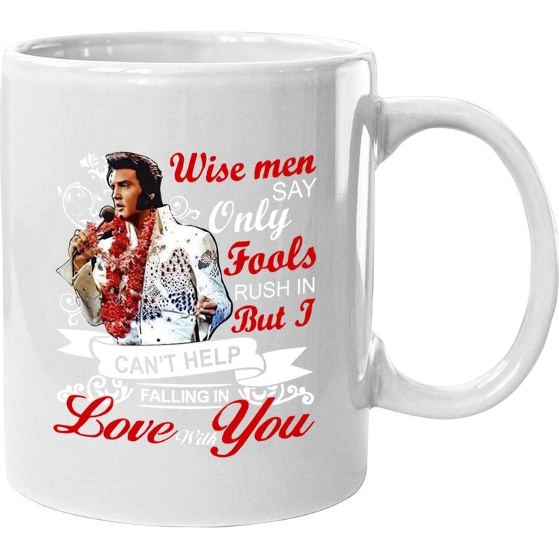 Elvis Presley Falling In Love With You Coffee Mug — Mugs & Tumblers