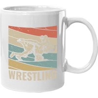 Mug de café Wrestling Freestyle
