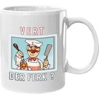 Mug en céramique Vert Der Ferk - Personnalisable — Tasses et gobelets